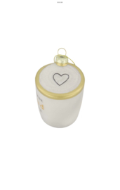 Zusss ornament koffiekopje wit