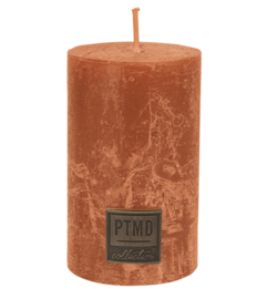 Ptmd kaars Rust orange 10x10