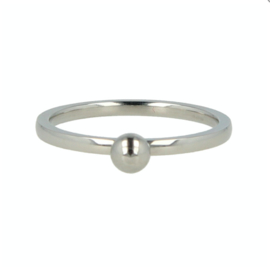 My Bendel - Ring met bol - Zilver