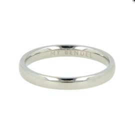 My Bendel - Ring - glad- Zilver