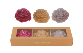 Home Society bloemkaars Peony L