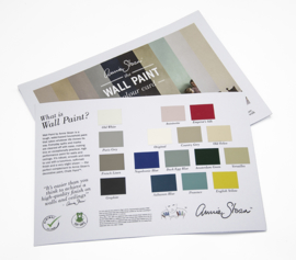 Annie Sloan Wall Paint kleurenkaart