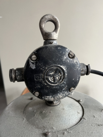 Industriële fabriekslamp antracietgrijs