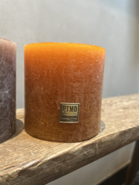 Ptmd kaars Rust orange 10x10
