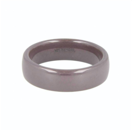 My Bendel - Ring Keramiek - Taupe - 6 mm