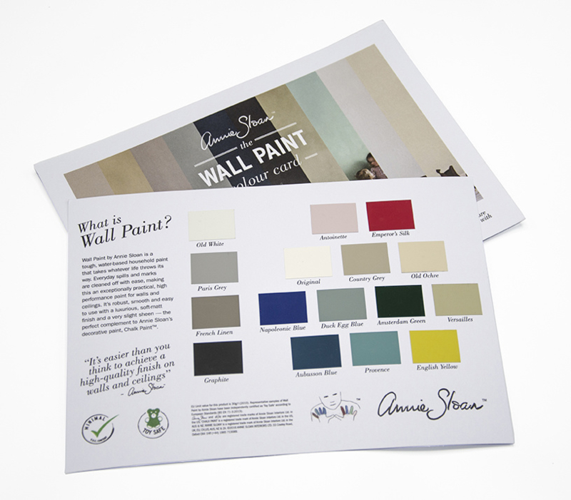 Annie Sloan kleurenkaart | Boeken & Kleurenkaart DE WOONKERK