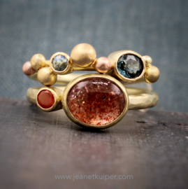 ring in drie delen