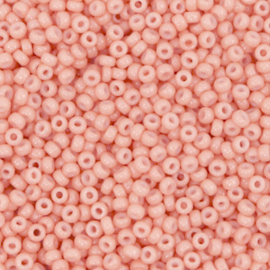 Miyuki rocailles 11/0 (2mm) duracoat opaque dark salmon pink 11-4462