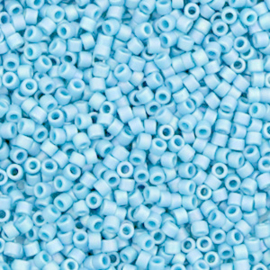 Miyuki delicas 11/0 (2mm) opaque turquoise blue 725