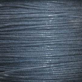 Waxkoord donker blauw 1mm per meter