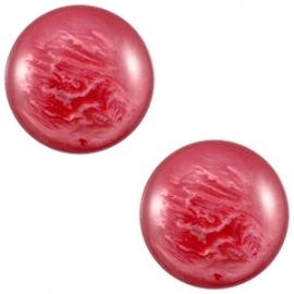 Cabochon Polaris 20mm pearl shine jester red 20425