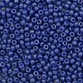 Miyuki rocailles 11/0 (2mm) duracoat opaque dyed navy blue 11-4493