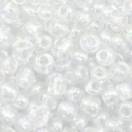 Rocailles 4mm 6/0 transparent crystal 83399