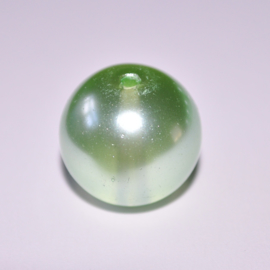 Glasparel 10mm rond lichtgroen