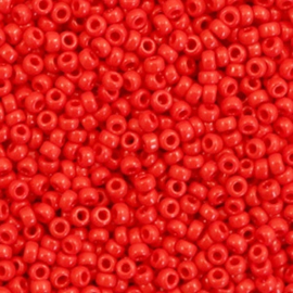 Miyuki rocailles 11/0 (2mm) opaque red 408