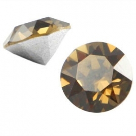 Swarovski Elements puntsteen SS29 6.2mm Smokey Quartz Brown 24887