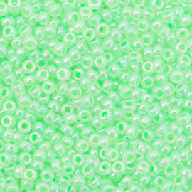 Miyuki rocailles 11/0 (2mm) ceylon mint green 11-520
