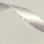 Satijnlint 10mm per meter zilvergrijs