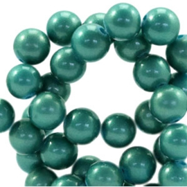 Glaskraal 6mm pearl coating dark turmaline green 41508