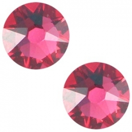 Swarovski Elements SS34 flatback Xirius Rose indian pink 26951