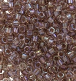 Miyuki delicas 11/0 (2mm) fancy lined rose taupe AB