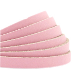 DQ Leer plat 5mm strawberry pink 26928