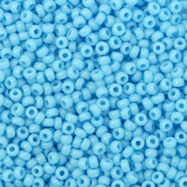 Miyuki rocailles 11/0 (2mm) opaque turquoise blue 413