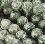 Jasper green spot 4mm