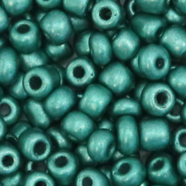 Rocailles 4mm 6/0 hunter green metallic 64695