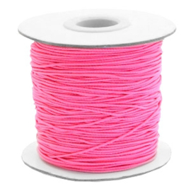 Elastisch draad 0,8mm hot pink 56834