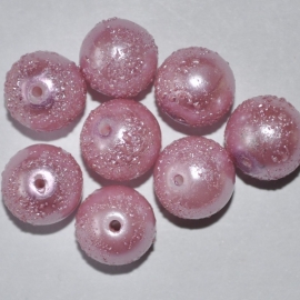 IJsparel 10mm licht magenta roze