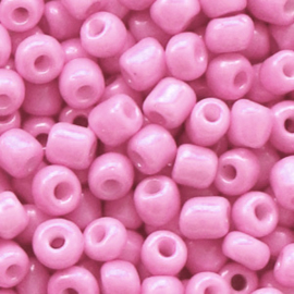 Rocailles 4mm 6/0 taffy pink 68263