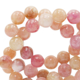 Jade peachy pink 8mm 73858