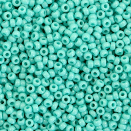 Miyuki rocailles 11/0 (2mm) opaque turquoise green 412