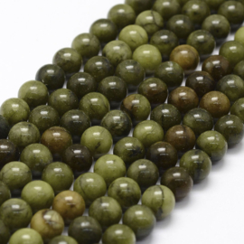 Taiwan Jade olive green 4mm XGF363