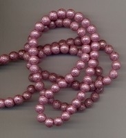 IJsparel 10mm rond roze