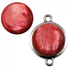 Cabochon Polaris 12mm pearl shine lilac samba red 16256