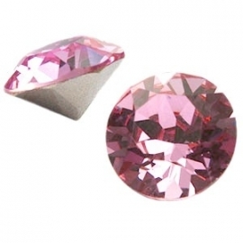 Swarovski Elements puntsteen SS29 6.2mm Light Rose 19987