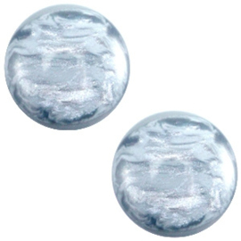 Cabochon Polaris 7mm jais light sapphire blue 27474