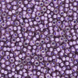 Miyuki rocailles 11/0 (2mm) fancy lined lavender purple 2264