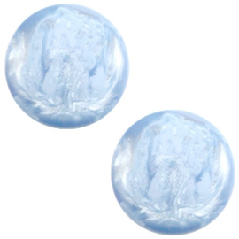 Cabochon Polaris 7mm jais cloud blue 27477