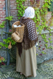 DJ01 - Middeleeuwse jurk met zijsluiting