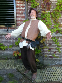 DB02 - Middeleeuwse dubbele baret van WOL