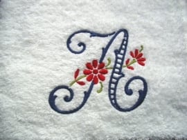 Handdoek met Monogram "Daisy"