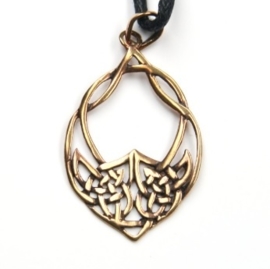 HA01 - Keltische-knoop hanger van brons