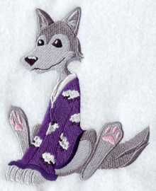 Wolf in pyjama - PD12