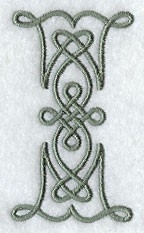 Badtextiel met monogram "Celtic"