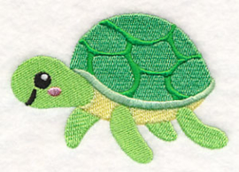 Baby badcape met Baby schildpad - ZB03