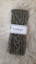 AW03 - Gebreide wollen armwarmers - Seleriegroen