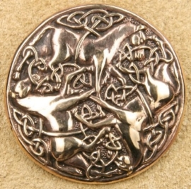 BR04 - Bronzen Keltische paardenbroche